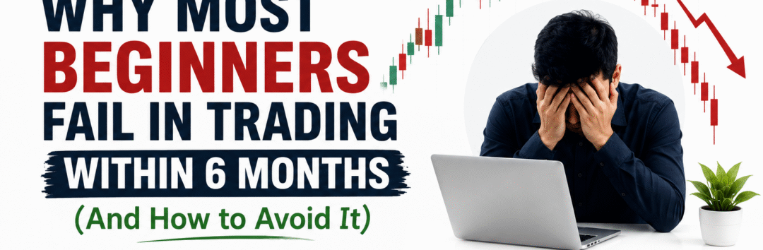 Why Most Beginners Fail in Trading Within 6 Months
